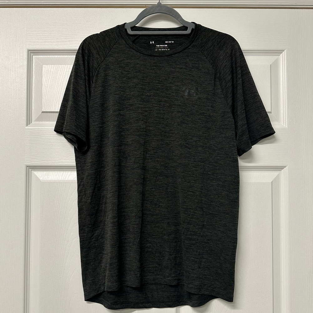 Under Armour Green Black Men’s Tech Tee | Medium